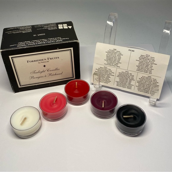PartyLite Forbidden Fruits Tealight Candle Box P95380 - Picture 2 of 6
